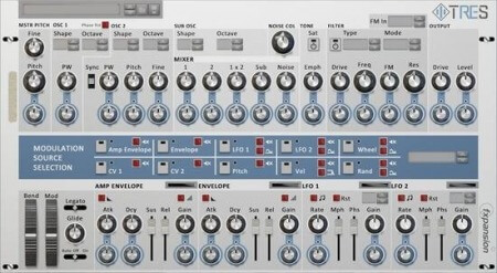 Reason RE FXpansion Tres Mono Synth v1.0.1 WiN